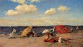 En el impresionismo junto al mar William Merritt Chase Beach